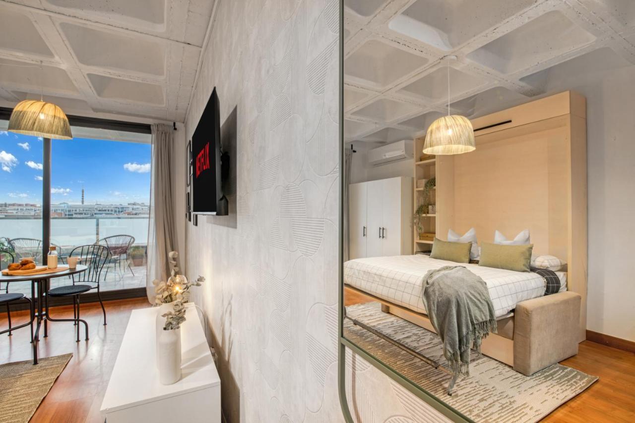 Cozy Penthouse, 20 Min To Downtown, Alcala Norte Madrid Bagian luar foto