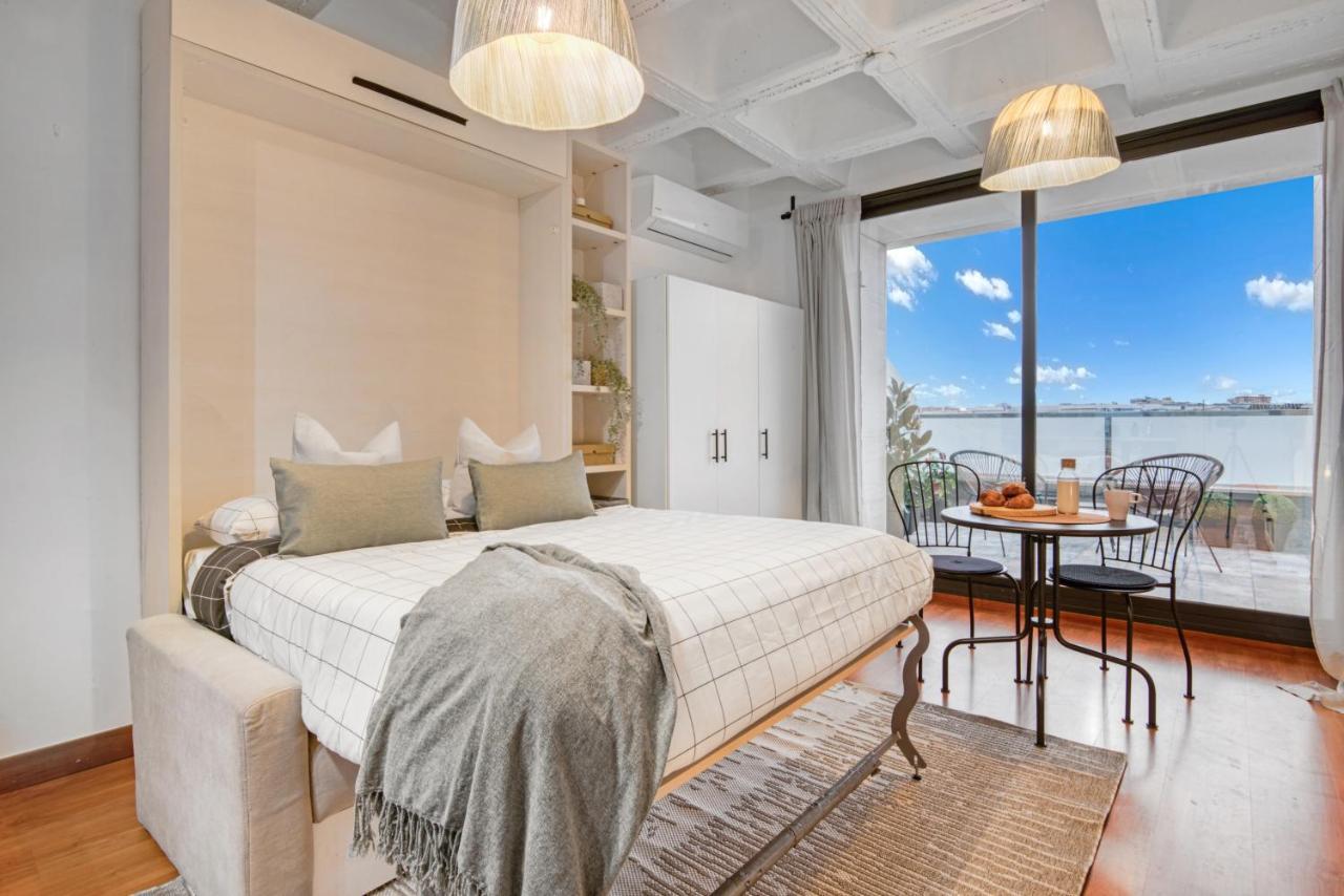 Cozy Penthouse, 20 Min To Downtown, Alcala Norte Madrid Bagian luar foto